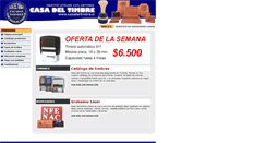 Desktop Screenshot of casadeltimbre.cl